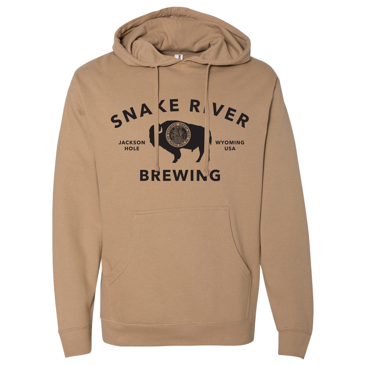 Sandstone Bison Hoodie
