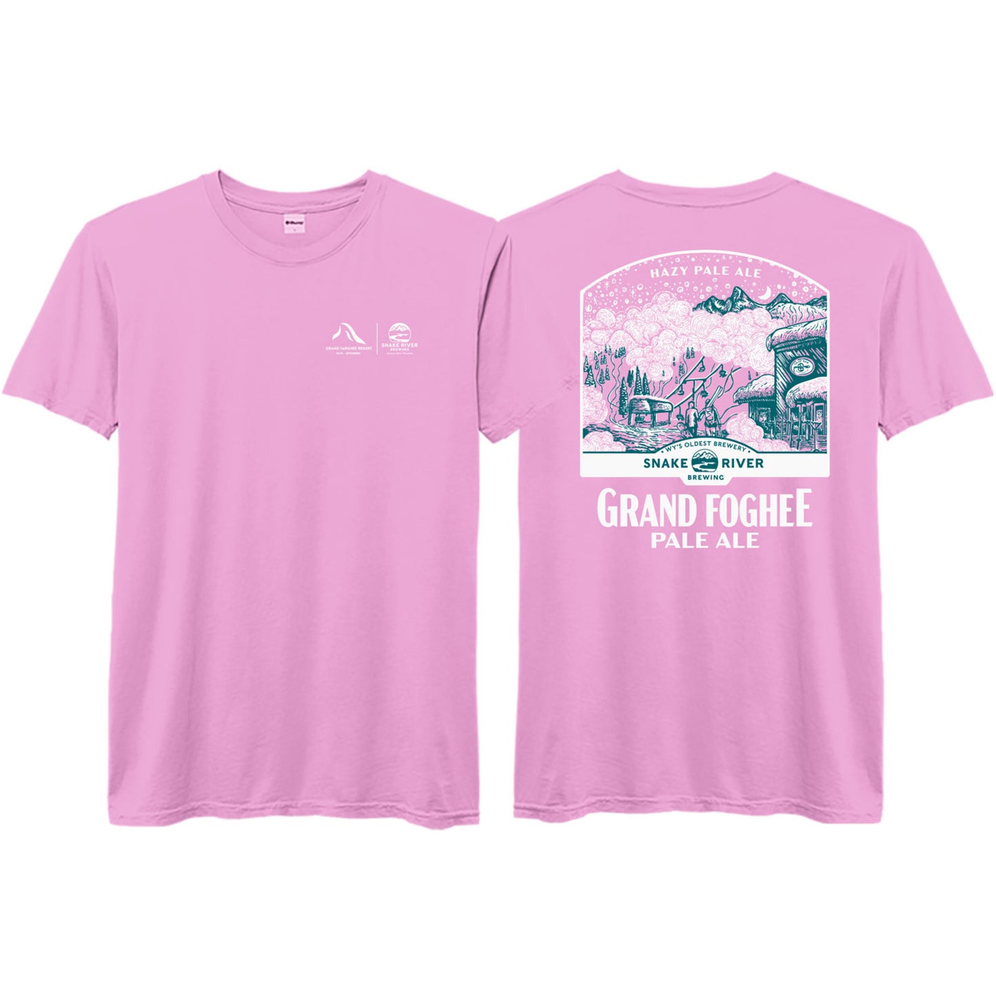 Grand Foghee Colab Tee Pink