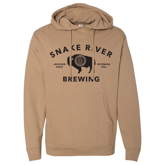 Sandstone Bison Hoodie