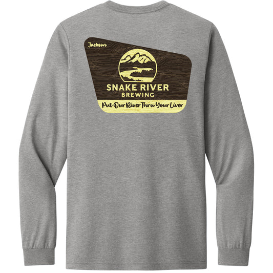 Heather Grey Long Sleeve Parks T-Shirt